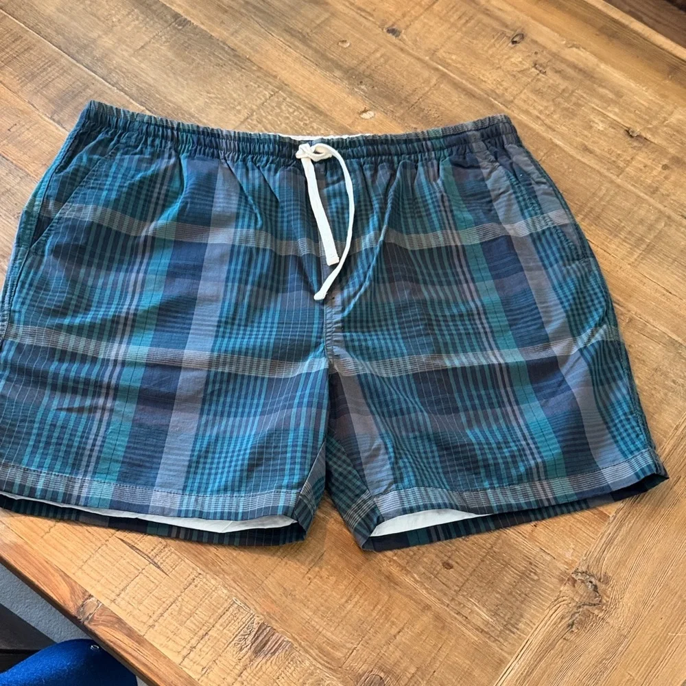 NWT- J Crew Preppy Plaid Dock Shorts. Men’s Sz-XL. Coastal | Country Club Beach